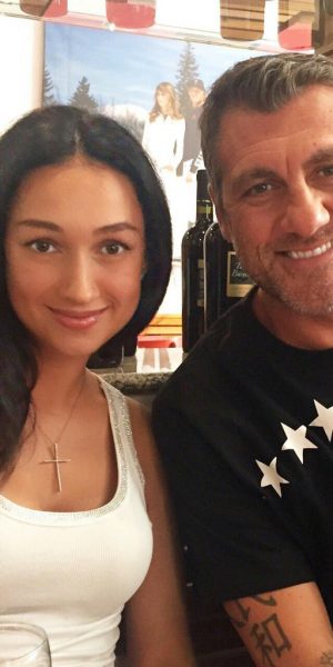 С футболистом из Inter Christian Vieri