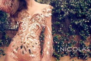 Вечернее платье от Nicholas Jerban